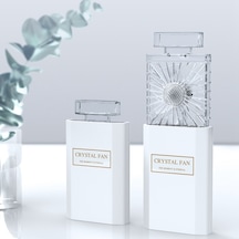 Cbtx Parfüm Şekli Taşınabilir Fan Gizli Kanatlı Fan Beyaz
