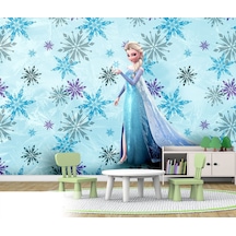 Elsa Karlar Ülkesi Duvar Kağıdı Frozen Çocuk Odaları Için (397454848)