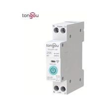 Motion003 1 Adet Tuya Wifi Akıllı Anahtar Kesici 25a Beyaz Kablosuz Uzaktan Kumanda Akıllı