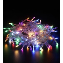 10 Metre Eklenebilir Mercekli Şeffaf Kablolu Rgb Led Dekoratif Y Rgb