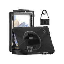 Samsung Galaxy Uyumlu  Tab A11 Plus Kılıf Amazing Tablet Kapak - Siyah