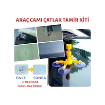 Araç Camı Çatlak Tamir Kiti (Full Set) N11.1405