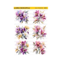 Lora Dekopaj Sulu Transfer Kağıdı - 608 25x35 Cm