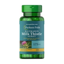 Puritan's Pride Silymarin Milk Thistle Extract 175 Mg 100 Kapsül
