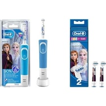Oral-b Çocuklar Için D100 Frozen Iı Şarjlı Diş Fırçası Ve Yedek Başlık