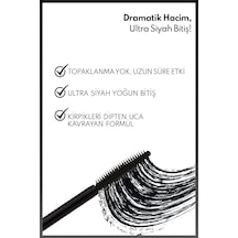 Cosmetics Signature Hacim Ve Takma Kirpik Etkili Maskara - Ultra Siyah 0