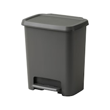 Knöckla Çöp Kutusu, Koyu Gri, 25 Lt, Büyük Boy Çöp Kutusu Hacim 25 Lt Gri