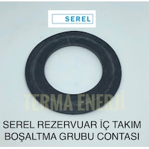 Serel Boşaltma Grubu Contası Siyah