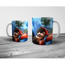 Pixxa Superman Ve Lois Lane Kupa Bardak Model 3