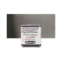 Schmincke Horadam Aquarell Artist Sulu Boya İvory Black Yarım Tablet