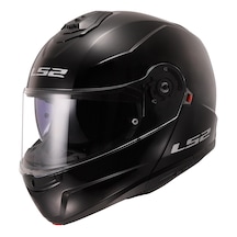 Ls2 Strobe 2 Çene Açılır Güneş Vizörlü Kask Siyah