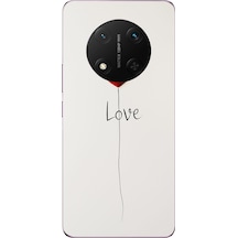Honor Magic 7 Lite Uyumlu Love Aşk Baskılı Silikon Kılıf Renkli