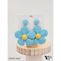 Küpe Metal Günlük Şıklık Zarif Hediye Model D2e98a Çok Renkli