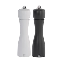 Peugeot Tahiti Tuz ve Karabiber Değirmen Seti 20 CM Siyah Beyaz