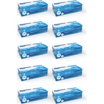 Supertrend Pudrasız Mavi Nitril Muayene Eldiveni S Beden 10 Paket - Mdr