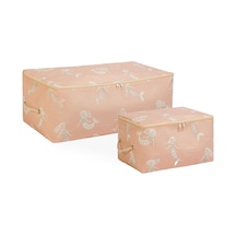 2'li Çocuk Odası Deniz Kızı Hurç Set 1 Adet 30 X 22 X 18/1 Adet 52 X 28 X 21 Cm Pembe.