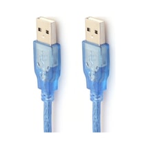 Usb Erkek Erkek Kablo 50 Cm Notebook Soğutucu Kablosu Standart