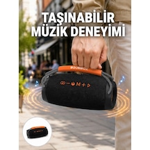 Mey Najmaddin Bluetooth 5.1 Kablosuz Hoparlör Derin Bas Rgb Işıklı Yeni Nesil Najmaddin