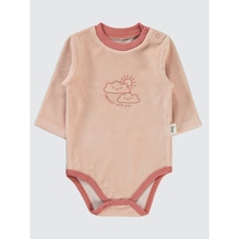Civil Baby Kız Bebek Çıtçıtlı Badi 1-18 Ay Pudra Pudra