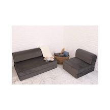 Homedius Magic Tek Kişilik Gri Katlanır Yataklı Koltuk Gri / Yataklı Koltuk Genel