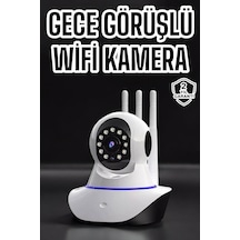 Ev Kamerası Wifi Kamerası Video Kayıt Çift Yönlü Hareket Sensörü Bebek Renkli