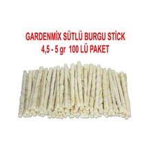Gardenmix 4,5-5g Sütlü Burgu Stick 100 Lü Paket