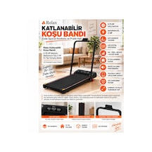 Ekranlı Uzaktan Kumandalı Portatif Bluetoothlu Yürüme Ve Koşu Bandı Rl-895