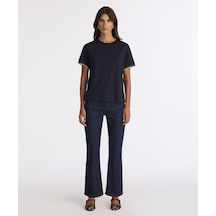 Yargıcı Regular Bisiklet Yaka Kısa Kol T-shirt 25kkts9029x 004 Lacivert
