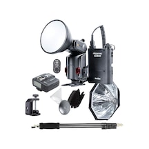 Godox Witstro 180 W Canon Uyumlu Mini Paraflaş Full Set