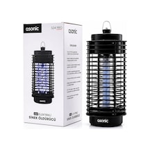 Asonic S24 Pro Kokusuz Taşınabilir Led Mavi Işıklı Sinek Öldürücü 4w Siyah