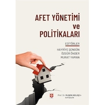 Afet Yönetimi Ve Politikaları / Murat Yaman