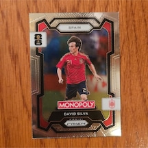 Prizm Monopoly David Silva No. 42 Lisanlı Oyun Kartları - Silver
