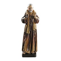 Plc 20 3 Cm Yapay Reçine Saint St Padre Pio Pius Heykel Figür Yazı Masası Genel