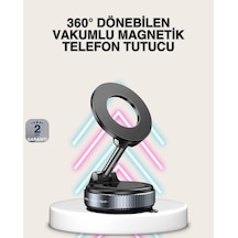 Güçlü Mıknatıslı Vakumlu Araç Telefon Tutucu Alüminyum Gövde 46125785