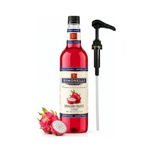 Simonelli Ejder Meyvesi Dragon Fruit Pitaya Aromalı Kahve ve Kokteyl Şurubu 700 ML + Pompa