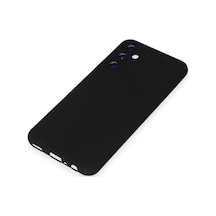 Samsung Galaxy Uyumlu - M14 5g Kılıf Nano İçi Kadife Silikon - Siyah