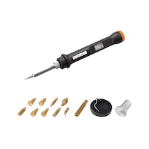 Wx744.9 Makerx 20volt Profesyonel Dijital Lehim Tabancası + 12 Aksesuar Akü Dahil Değildir