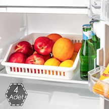 Porsima Org-25 4lü Çok Amaçlı Dolab İçi Düzenleyici Organizer Beyaz