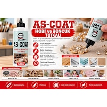 As-coat Hobi Ve Boncuk Tutkalı 500 Gr El İşi Ve Takı Yapıştırıcısı