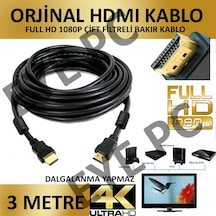 Laptop Tv De Flim Izlemek için Kablo Hdmi 3 Metre Kablo