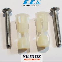 Serel Klozet Menteşe Dübeli (Kapak Montaj Takoz Seti - Sc3g)