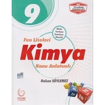 9.Sınıf Fen Liseleri Kimya Konu Kitabı - Hakan Söylemez - Palme Yayınları