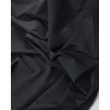 Siyah Renkte Pamuk Poplin Kumaş En 150 Cm X Boy 200 Cm -10270 Siyah
