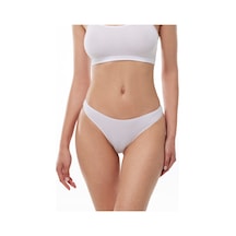 Malabadi Kadın Beyaz 2 Li Paket Modal String Tanga 186 Beyaz