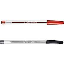 Claro Croma Tükenmez Kalem 0.6 Mm Kırmızı 5 Li - 4 Paket 20 Adet Kırmızı