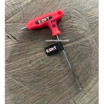 Dht Yuvarlak Baş 2,5mm T Alyan Uzun Alyan Anahtar Crv Çelik 2,5mm Allen