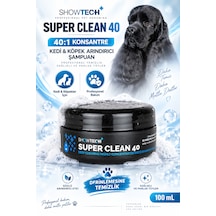 Showtech Super Clean 40 Derin Temizleyici Ve Arındırıcı Kedi Köpek Şampuanı 100 Ml