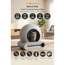 Smartpaw Nova Cat Pro Akıllı Otomatik Kedi Tuvaleti Distribütör Garantili