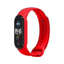 Xiaomi İle Uyumlu Mi Band 5 6 7 Akıllı Saat Kordonu Silikon Pastel Renkli Klasik Çok Renkli