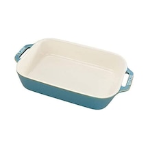 Staub Seramik Dikdörtgen Fırın Kabı Çok Renkli